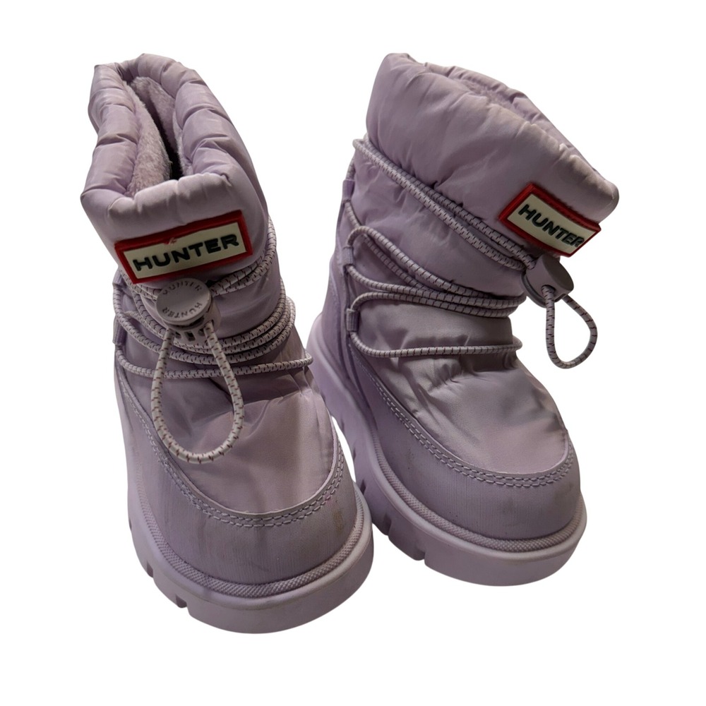 Hunter Kids Intrepid Insulated Snow Boots Lilac Purple Toddler US 6 UK 5 EU 22